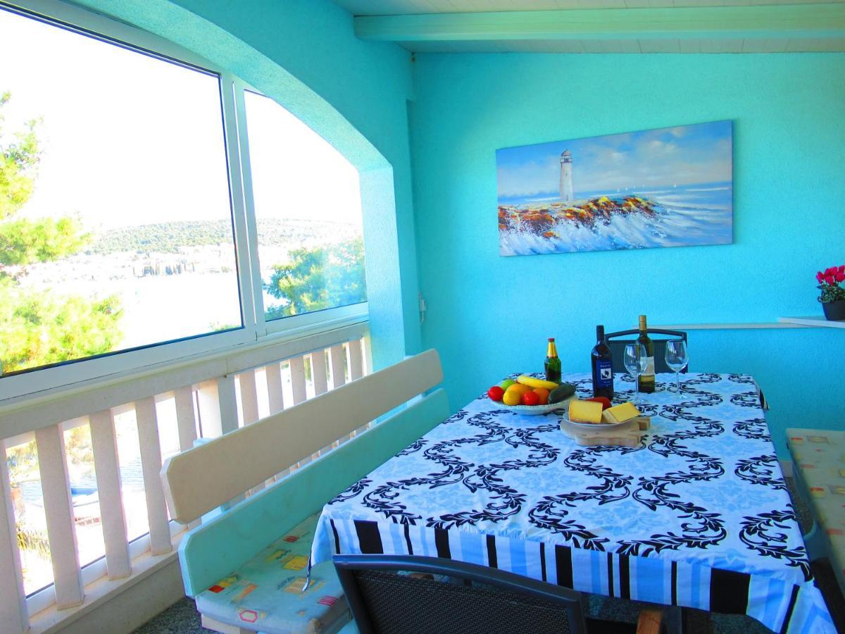MARCEL Apartment mit Meerblick Trogir Buitenkant foto